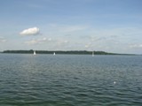 Der Chiemsee in Bayern